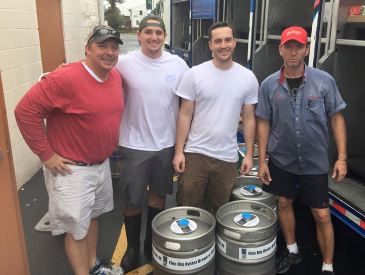 FINS Big Oyster Brewery begins distribution statewide Cape Gazette