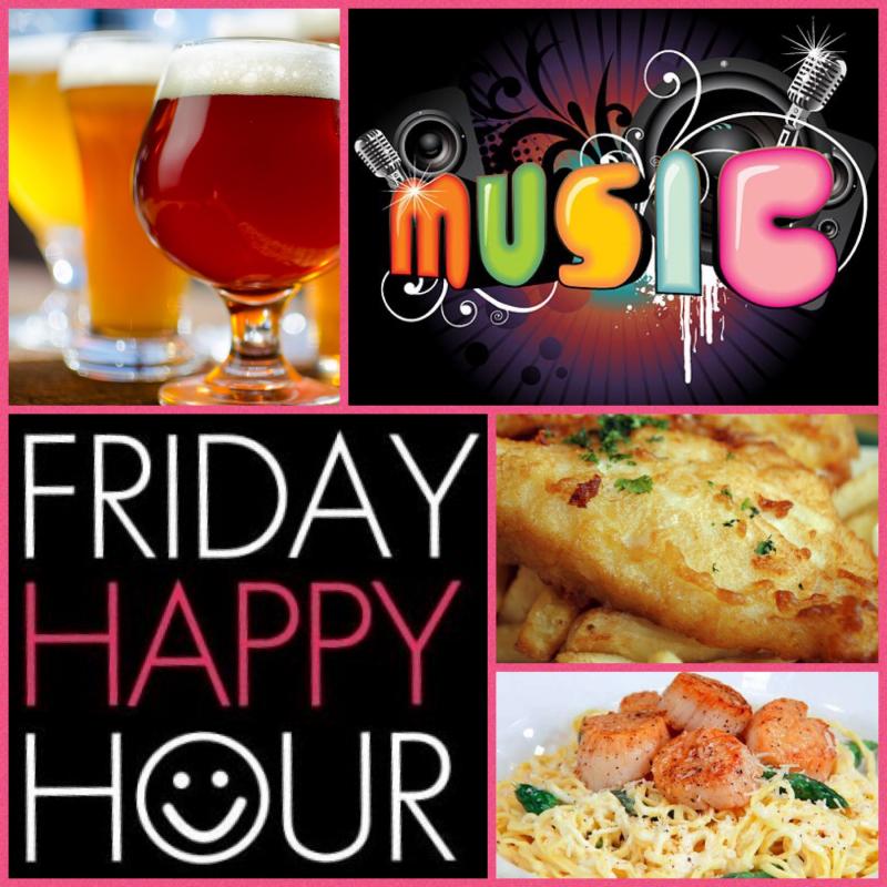 TGIF Specials Bangin’ Shrimp, Fresh Haddock & Blackened Scallop