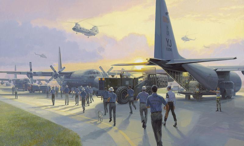 For Paul Rendel Art Is Grounded In Aviation Cape Gazette