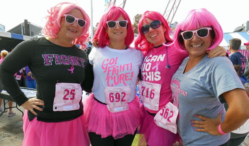 Making strides Peers in pink ready to roll to fight breast cancer