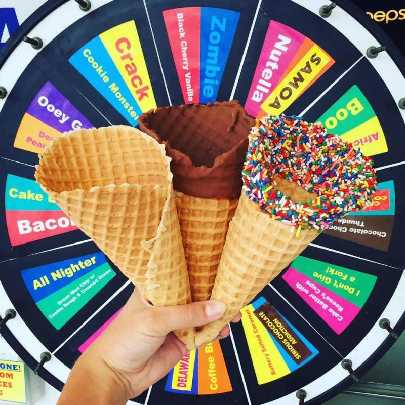 You won’t want to miss the Ice Cream Store at the Rehoboth Beach