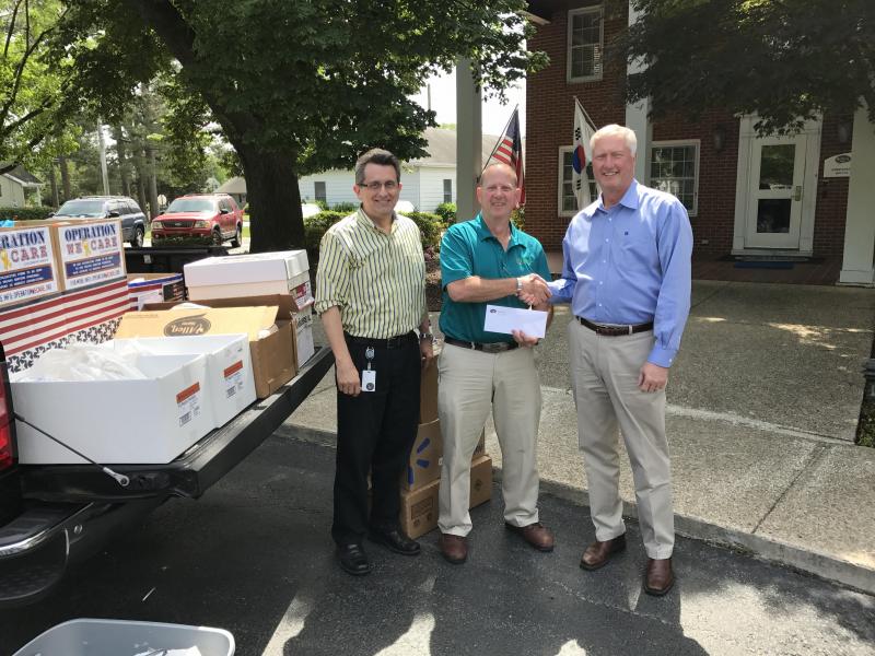 Allen Harim donates to Operation We Care | Cape Gazette
