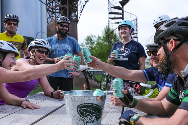 Dogfish celebrates Bike to Work Day Cape Gazette