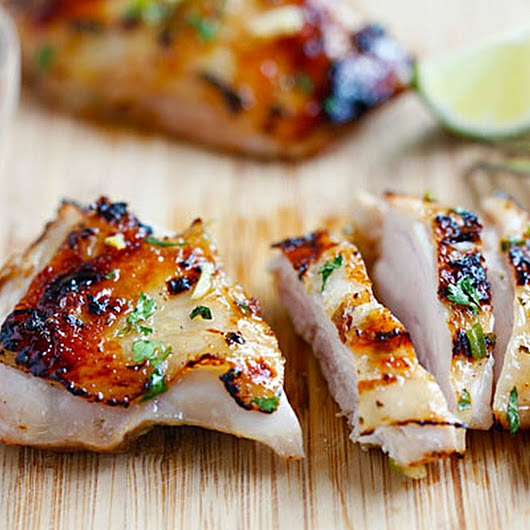 Chili Lime Chicken Recipe Made with Cholula Chili Lime Hot Sauce from