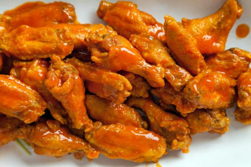 Chicken Wing Recipe Made with Aged Cayenne & Garlic Hot Sauce from