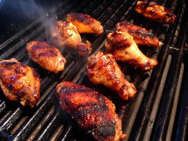 Grilled Buffalo Wings Recipe Made with Rippin’ Red Mild Custom