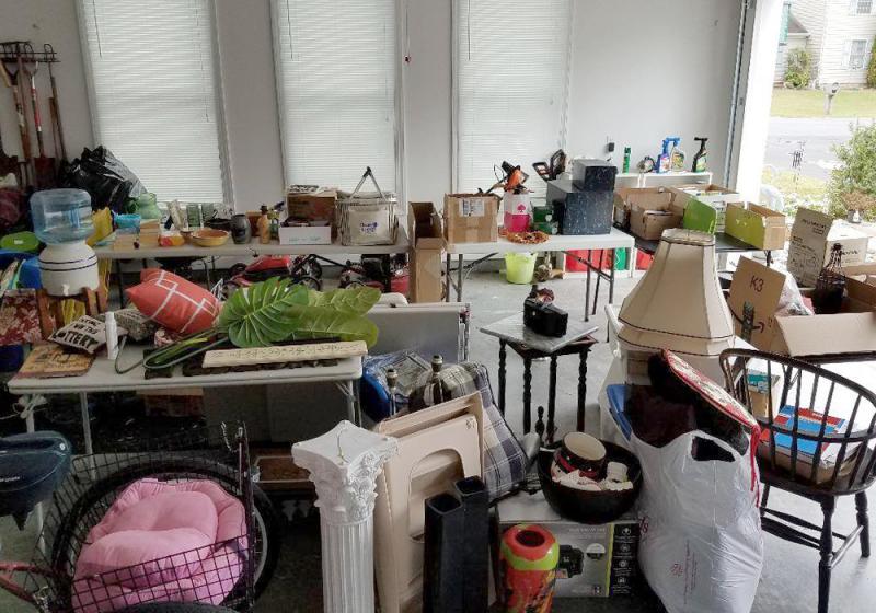 Susan Rivers has a garage full of items ready for a yard sale 9 a.m. to 3 p.m., Friday, Oct. 27 and Saturday, Oct. 28. FACEBOOK PHOTO