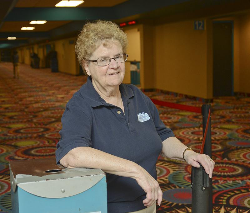 movie theater ticket taker