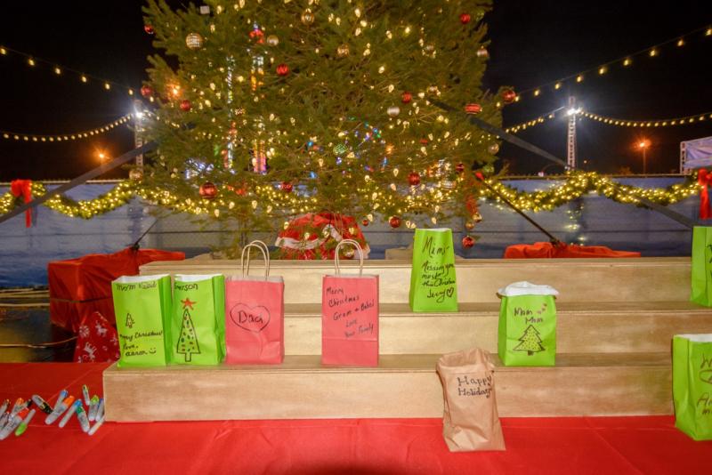 Winter WonderFest includes the community Giving Tree fundraising attraction at the Christmas Village where visitors may purchase luminarias in memory of loved ones. Proceeds from all Winter WonderFest activities will be used exclusively to support Sussex County nonprofits with community grants. Winter WonderFest runs through Dec. 31. SUBMITTED PHOTO