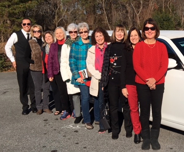 Limo ride winner treats friends to Lewes Christmas House Tour Cape