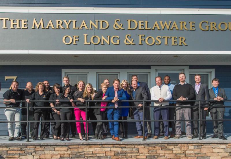 Team members from The Maryland and Delaware Group of Long & Foster shown are (l-r) Shane Snoots, Harvey Snoots, Lisa Snoots, Brandon Shackett, Tasha Snoots, Brittany Snoots, Jacob Fazio, Beth Dayton, Kelly McCullen, Cindy Brittingham, Jay Doaty, CH Brittingham, Ashley Holloway, Brandon Brittingham, Rich Barr, Bill Brown, Robert Beasley, Tripper Heckscher, Erik Brubaker and Chuck Campbell. SUBMITTED PHOTO