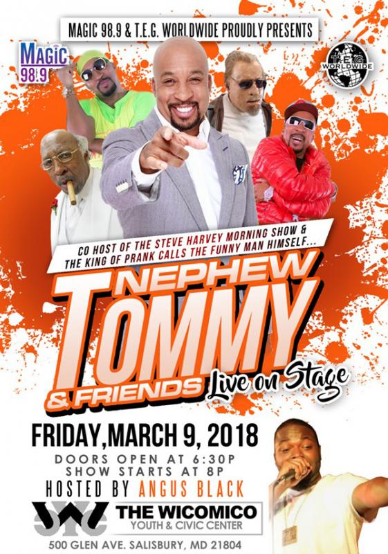 Nephew Tommy & Friends Live On Stage Cape Gazette