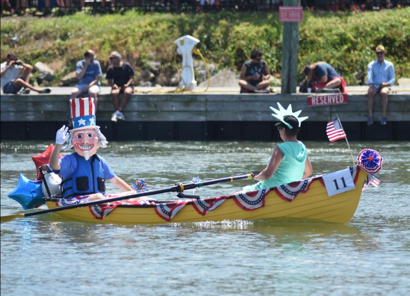 Patriotism strong at Lewes boat parade Cape Gazette