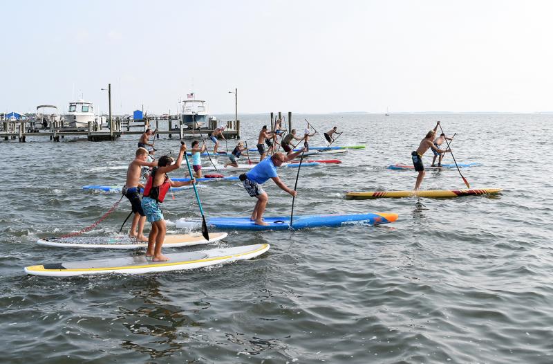 Choppy waters for East of Maui SUP Sprint Challenge Cape Gazette