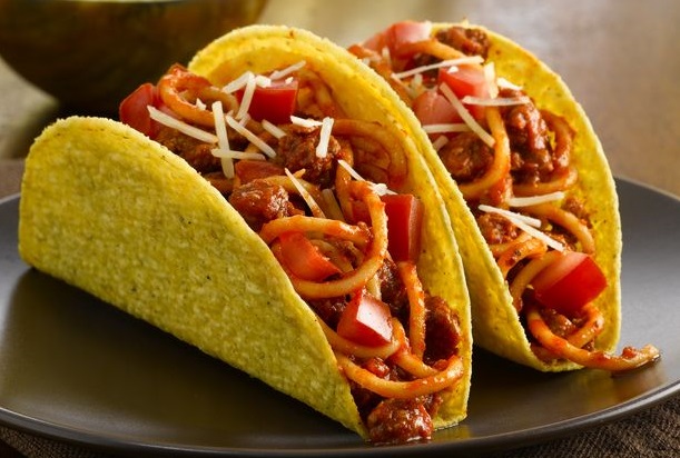 Spaghetti Tacos Made With Socal Guac Sauce Hot Avocado Cape Gazette Spaghetti Tacos Made With Socal Guac Sauce Hot Avocado Cape Gazette