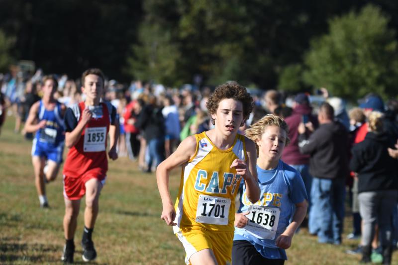 Beacon and Mariner compete at Central Delaware Cross Country