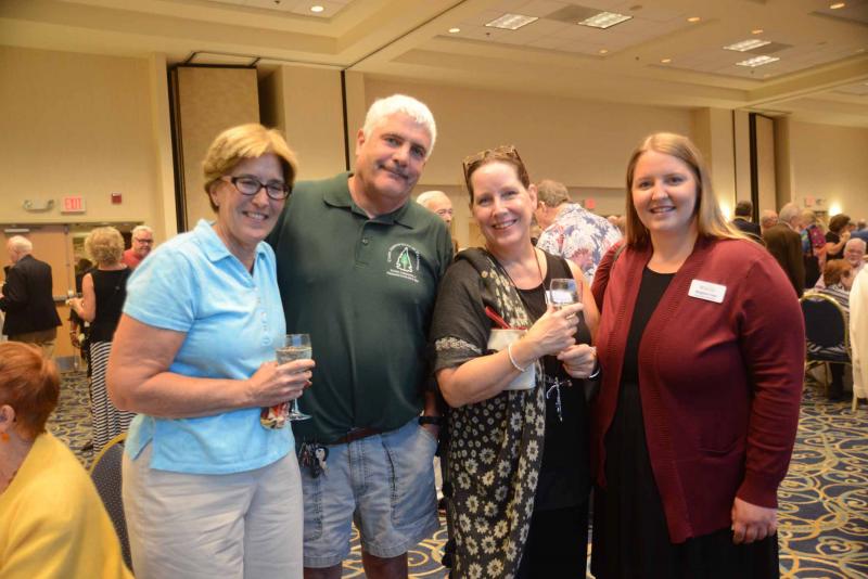 Benefactors of Celebration 2018 are Camp Arrowhead’s Nancy and Walt Lafontaine, Immanuel Shelter Board Member Dina Hollingsworth and Immanuel Shelter Director Meghan Foxx. All Saints’ Celebration 2018