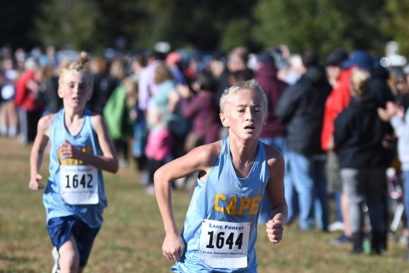 Beacon and Mariner compete at Central Delaware Cross Country