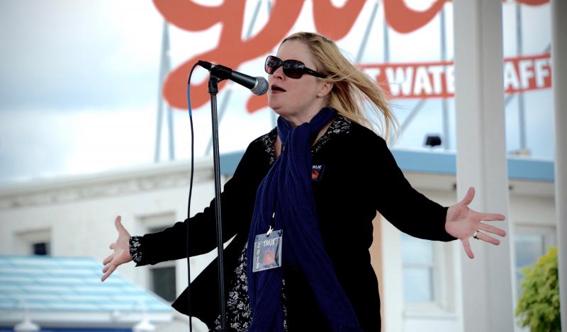 Peggy Raley’s love of jazz is reflected in her music and dedication to True Blue Jazz. RON MACARTHUR PHOTO