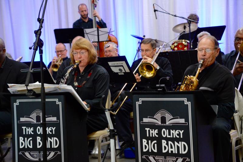 The Olney Big Band gives a benefit performance for the Rehoboth Beach Fire Company during Smokin’ Red Hot Fire House Jazz by True Blue Jazz. RON MACARTHUR PHOTO