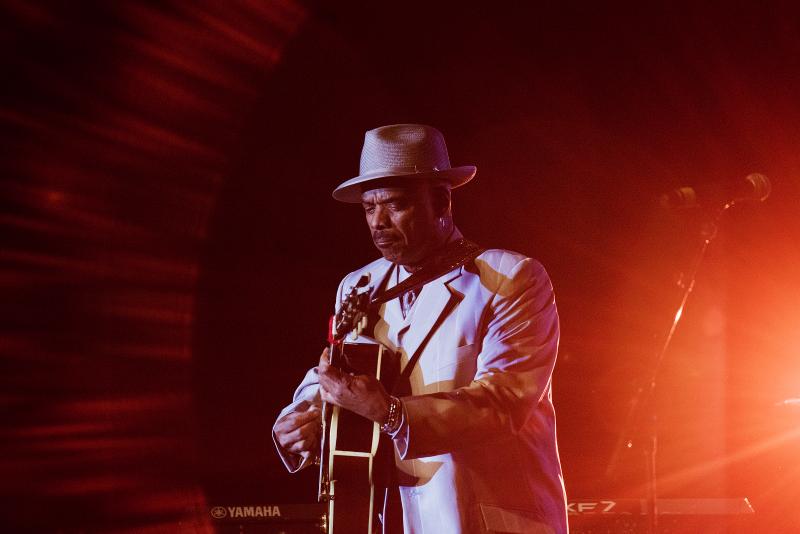 Nick Colionne opened the first night of Jazz Fest Oct. 11 at Cape Henlopen High School. DENY HOWETH PHOTO