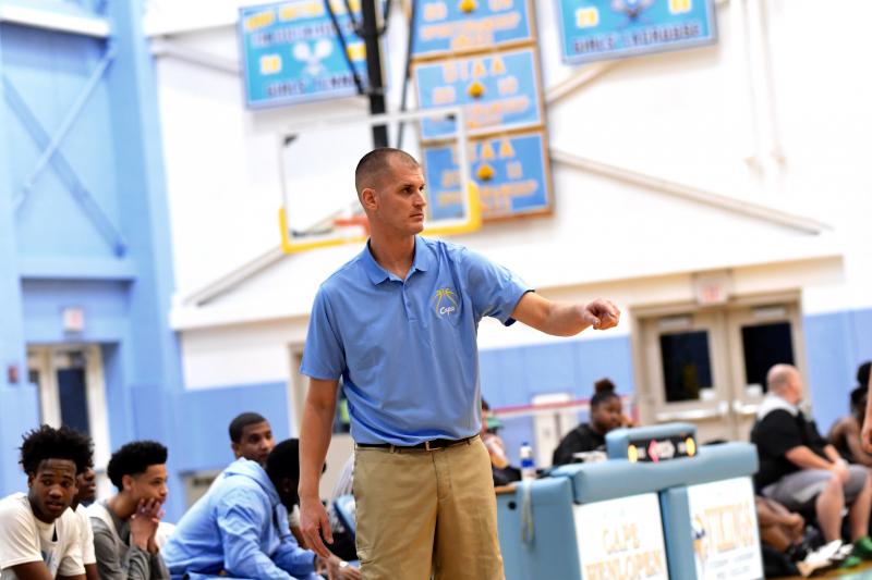 Coach Steve Re enters his eighth season at Cape. DAVE FREDERICK PHOTOS