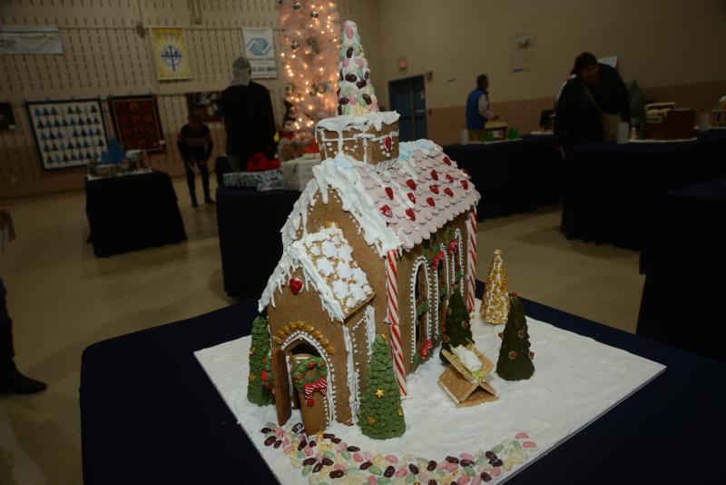 First place in the amateur adult category was God is Love by Linda Schultz and Theresa Walton. STEVEN BILLUPS PHOTOS Gingerbread Contest