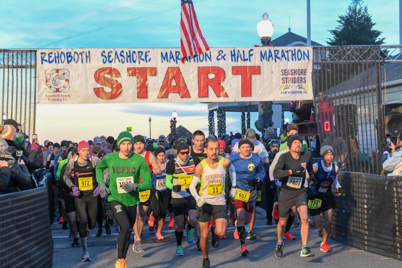3,000 runners rock the roads of Rehoboth for Seashore Marathon Cape