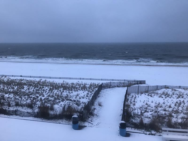 Sharon Baker sent this photograph of Rehoboth Beach between Olive Avenue and Virginia Avenue.