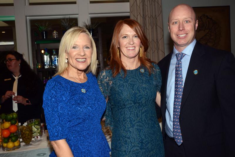 Delaware’s Lt. Gov. Bethany Hall-Long, left, showed her support for the Oak Orchard/Riverdale Boys & Girls Club with club volunteer Stacey Lawson and Sussex County Administrator Todd Lawson. Great Futures Gala
