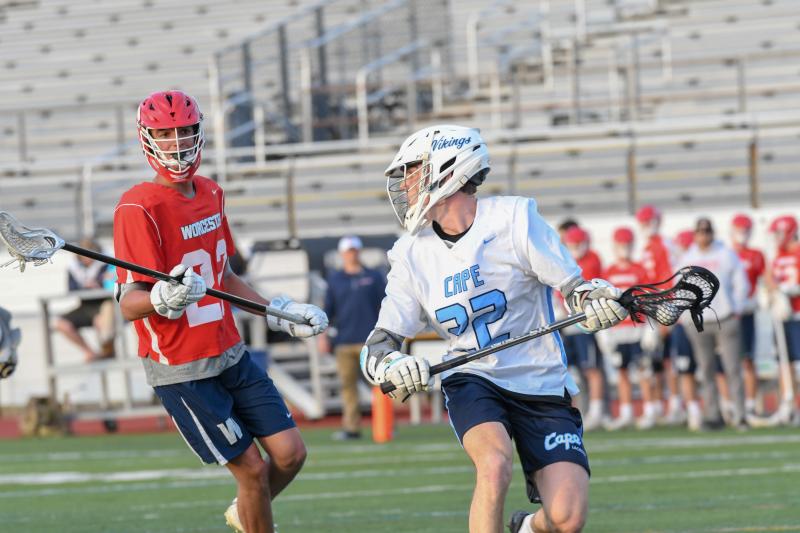 Fast times at Cape High as boys’ lax runs clock on Worcester 16-1 ...