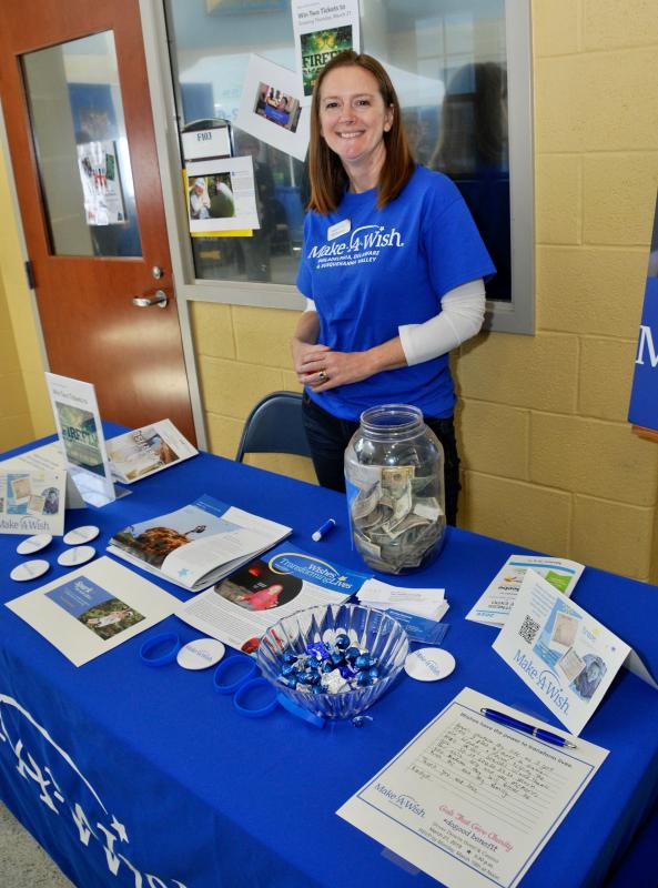 Kim Hoey Stevenson of Lewes is an active volunteer for the Make-A-Wish Foundation, helping bring dreams alive for very ill children.