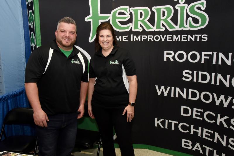 Frank Plummer, left, and Robin Murphy work for Ferris Home Improvements, a family-run business headquartered in Wilmington.