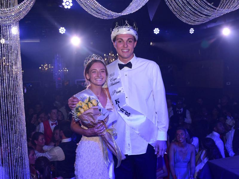 Seniors Leah Marsh and Ryan Bixler were voted as Queen and King of the 2019 Cape Junior Senior prom. DAN COOK PHOTOS