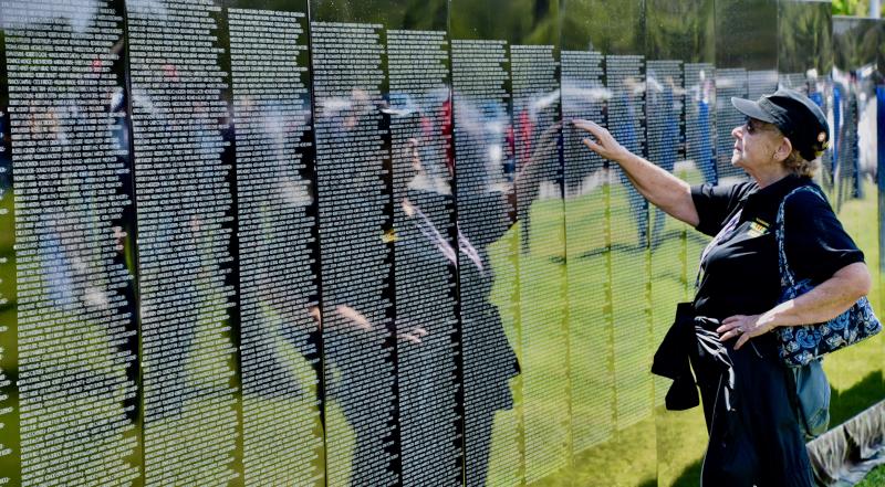Rhona Knox Prescott of Lewes was an operating nurse in Vietnam in 1967 and 1968 and lost eight of her comrades when their helicopter was shot down on Dec. 6, 1967.