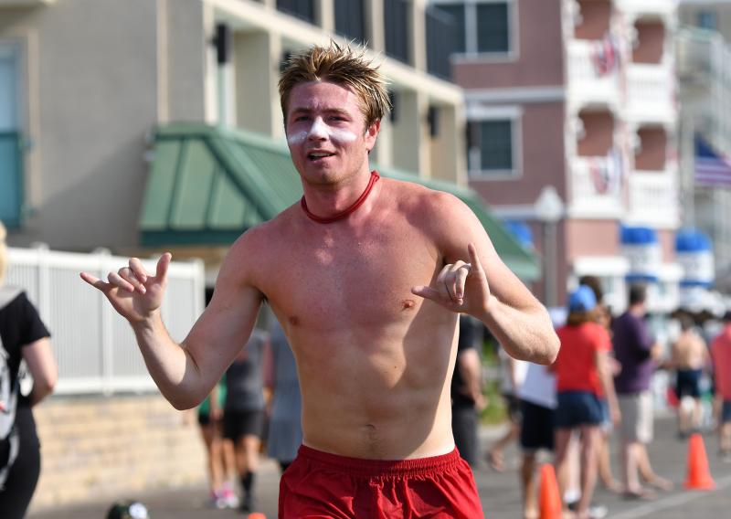 Augie Carlozzi of Wilmington placed second with a time of 33:18.