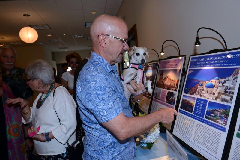 Libby was not interested in a trip to Greece with owner Ed Ruggero. DHA Wags. Whiskers and Wine