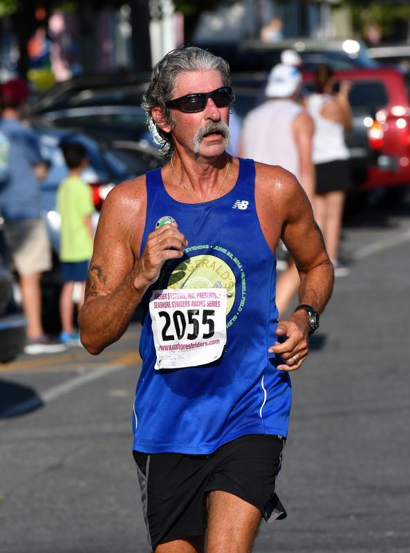 Robert Fitzgerald of Millsboro finishes with a time of 25:08.