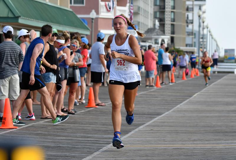 Lindsay Rambo and her partner Erin Morrissey finished the team competition with a 40:46.