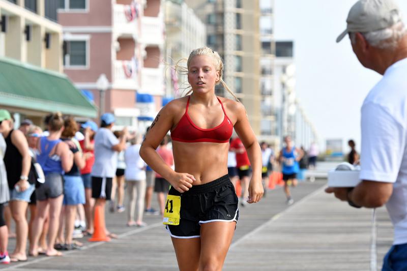 Maddie Tonn of Rehoboth finishes in 41:46.