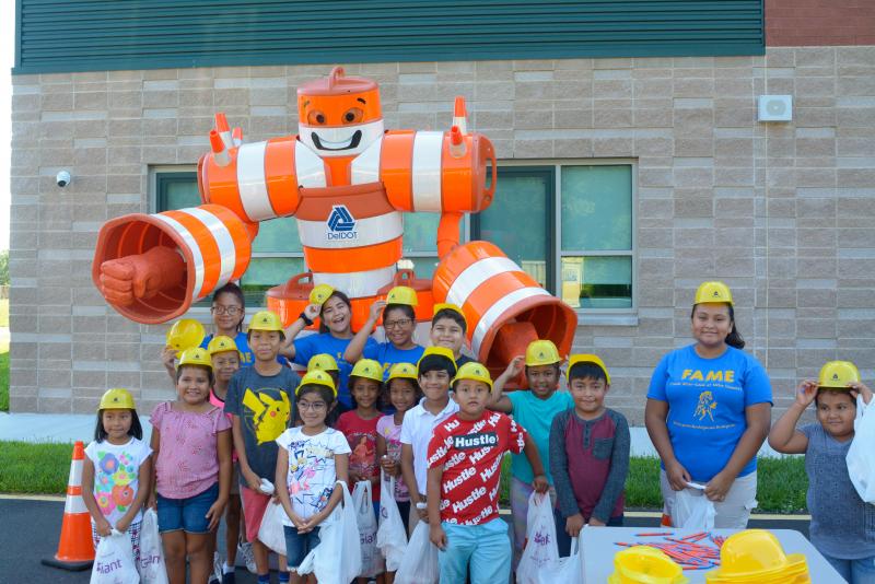 Organizers extend thanks to all the organizations and their representatives who took the time to provide a fun-filled morning for the FAME students. In front are Estrella Lesly Carrillo-Gonzalez, Cristel Yasmin Tepaz Castillo, Fermin Everardo Roblero-Perez, Zully Gisselle Mancilla-Flores, Yanira Itzel Vasquez, Naye Arciliares, Rachel Arciliares, Eddy Monterroso-Ruiz, Drake Ryan Monterroso, Marisa Maryelith Matute-Molina, Katherine Tepaz, Miriam Anastacia and Tepaz Castillo. SUBMITTED PHOTOS