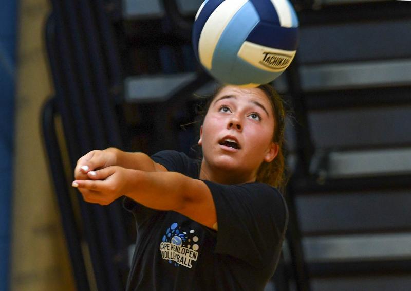Cape senior setter Abbey Derrickson will be looked to for leadership and intensity on the court.