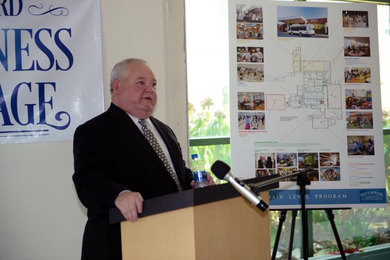 Brian Olson, CEO of La Red Health Center, said that Nationwide “knows what our needs are, what our mission is, and understands the populations in our counties.” La Red Milford Wellness Center.