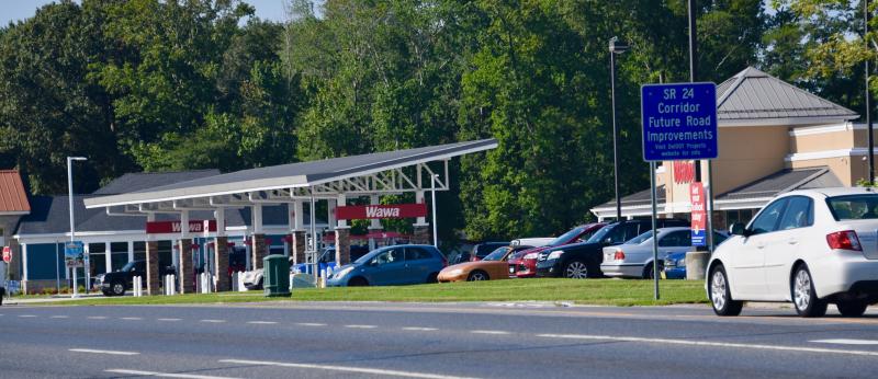 Commercial and residential development along Route 24 in the Long Neck area have contributed to existing traffic issues.