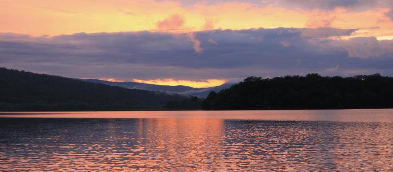 Ah - now the lake gets more into the act. Hey sky, I want a piece of this too. Sure lake, there’s plenty for all. Abundance. Eureka. Rehoboth - room for more. Celebrate color! All colors. Peach dimensions and lemon too, at the top. The dark land, habitat of humankind, dividing sky and sea. See the beauty, seize the beauty, embrace the beauty, love the beauty. Love the love.