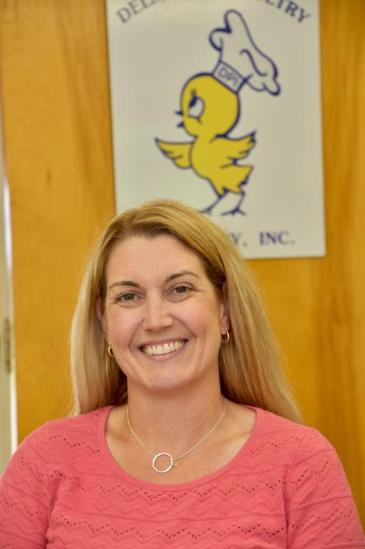 Holly Porter recently took over as executive director of the Delmarva Poultry Industry Inc.