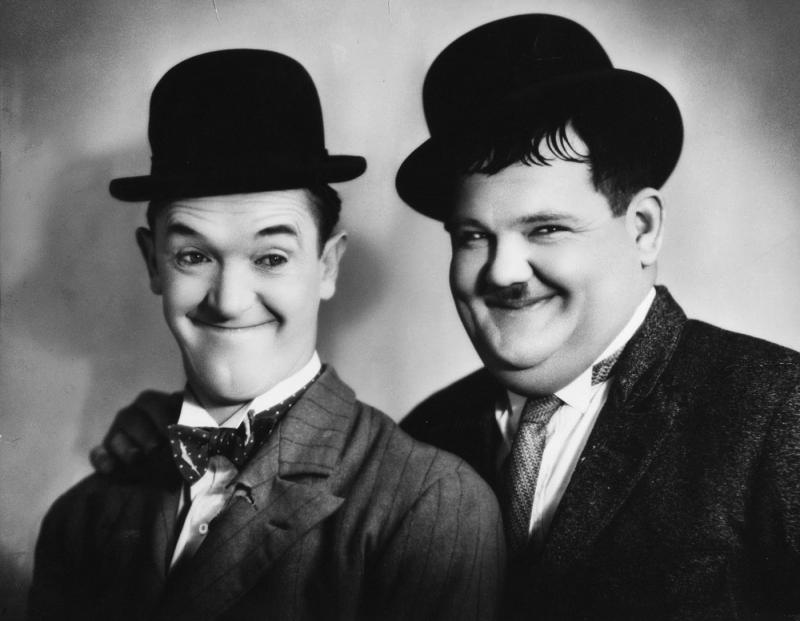 Stan Laurel and Oliver Hardy