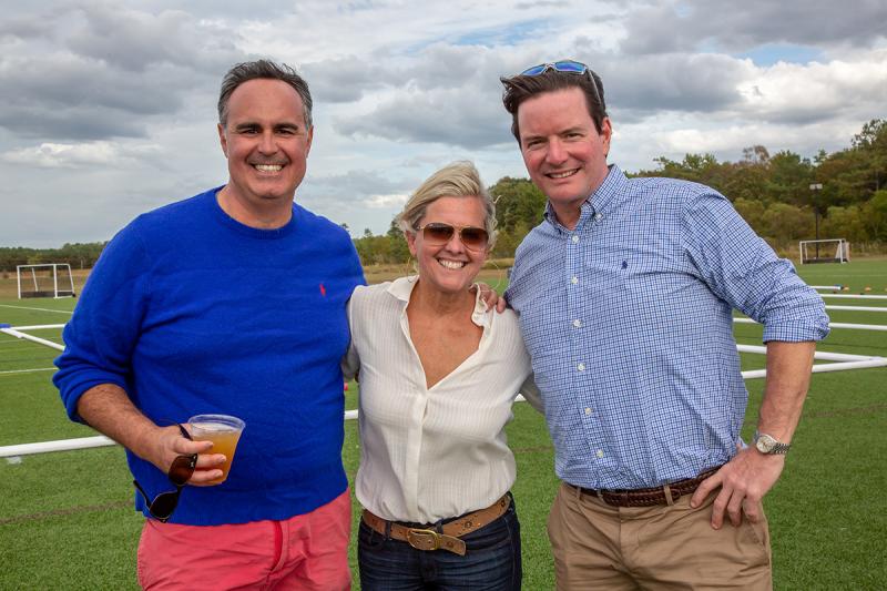 Shown are (l-r) Sen. Ernie Lopez, DRA President Carrie Leishman and Sen. Trey Paradee.