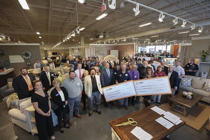 Ashley Homestore Cuts Ribbon In Millsboro Cape Gazette