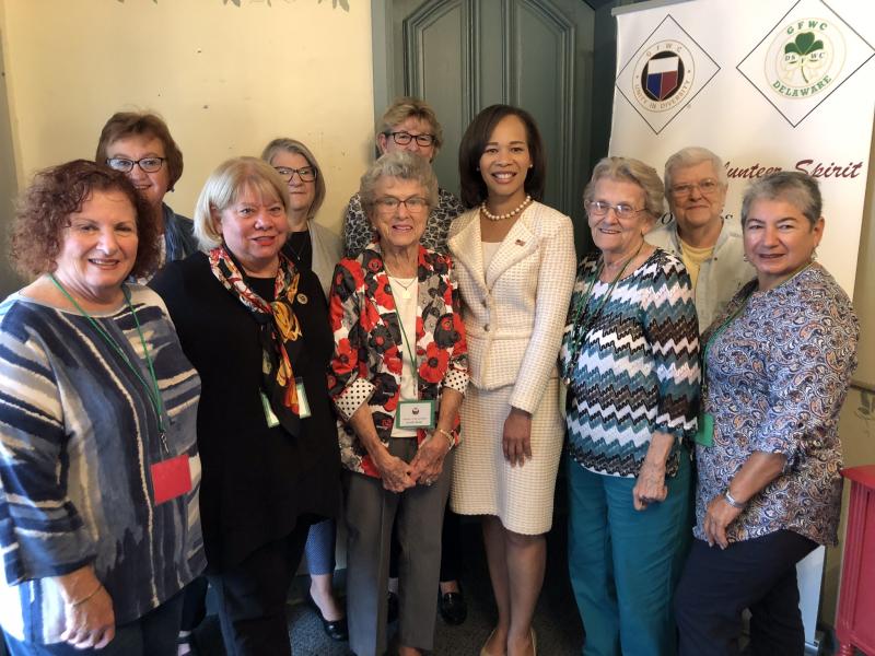 Rep Lisa Blunt Rochester Visits Women S Club Of Milton Cape Gazette